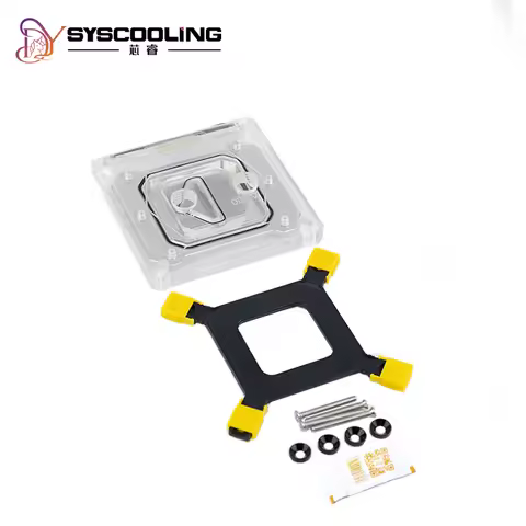 Syscooling CPU Water Cooling Block For AMD Ryzen 3 5 7 9 INTEL LGA1200 1700 ARGB lighting Synchronou