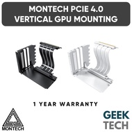 MONTECH PCIe 4.0 Riser Cable Vertical GPU Mounting Kit - Compatible with any cases configured 7 PCIE expansion slots