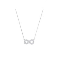 8 Swan Necklace Necklace INFINITY Swan Jewelry Necklace Ladies Necklace Swan Jewelry Simple Necklace