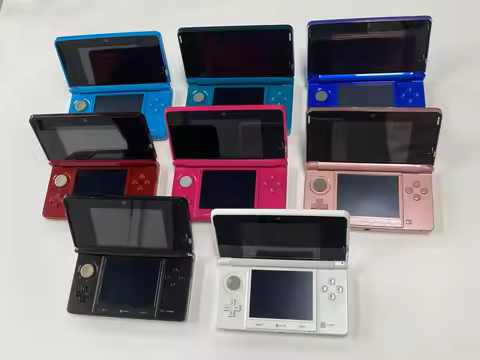 Refurbished Original 3DS Game Console 3.5 Inch Touch Screen Free Games for Nintendo 3DS Handheld Gam