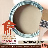 EZ Wall x Boysen Permacoat Semi-Gloss Acrylic Latex Paint 4L (For Concrete & Stone Surface) 1 gallon