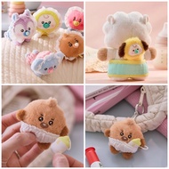 SEASON 2 BT21 BABY NEWBORN PLUSH DOLL BAG CHARM KEYRING BONEKA COSTUME CLOSET BTS RJ KOYA SHOOKY CHI