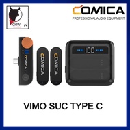 COMICA Original ( Pixel Malaysia ) 2.4G DUAL CHANNEL MINI WIRELESS MICROPHONE TYPE C