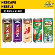 Nescafe Coffee / Nestle Milo Can Drink (24 x 240ml)