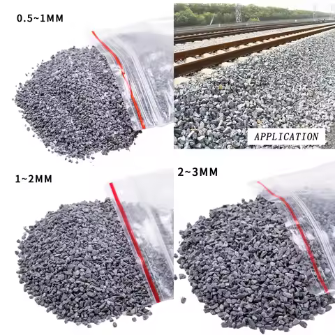 HO/N/OO Scale Model Railway Ballast & Gravel Orbital Cornerstone Toys for Train Layout/Wargame/Diy M