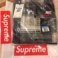 Supreme X Nike格子連帽外套