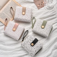 New Japanese Cute Kitten Girl wallet Short Student Card Holder Zipper Coin Purse Ladies wallet K6ZB