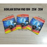 MINIMAL (Minimum 3 Pcs) VND Headlight Bulb Model TDH Automatic Duck 1 Leg H6 18Watt 25Watt 35Watt