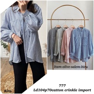 KEMEJA Striped shirt 777