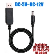 USB(5V)- Inverter DC5v to DC -9v  / DC12v with extension cable available