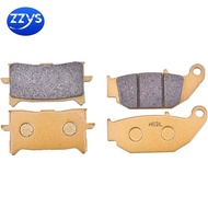 Motorcycle Ceramic Fiber Front Rear Brake Pad Set For Honda CB250R CB300R 2018-2025