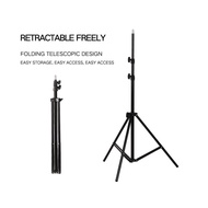 Only 2.1 Meter UK Tripod - 2.1m Iron Tripod Light Stand Multipurpose Tripod 2.1m Black
