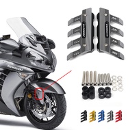 For KAWASAKI GTR 1400 GTR1400/CONCOURS Motorcycle CNC Accessories Mudguard Side Protection Block Fro