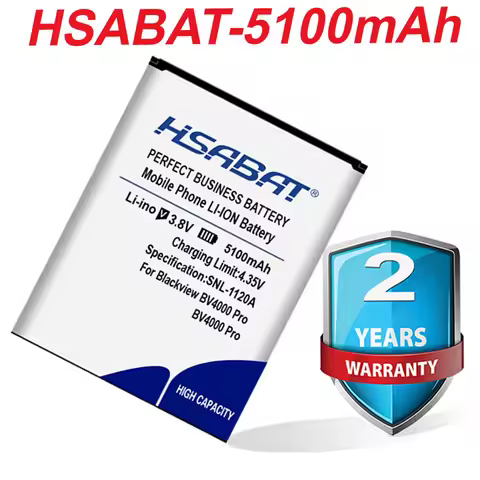 Top Brand 100% New 5100mAh BV4000 Pro Battery for Blackview BV4000 Pro - in stock