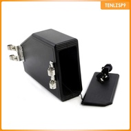 [tenlzsp9] Motorcycle Box Left Side Toolbox with Locks and Keys Waterproof Storage Box