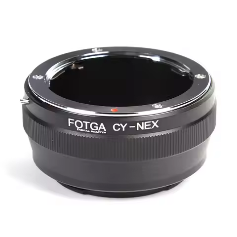 FOTGA Lens Adapter Ring for Contax Yashica CY to Sony E Mount A7III A9 NEX-7 NEX-3 NEX-5T/5 NEX-6 Ca