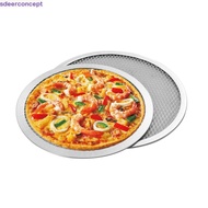 SDEERCONCEPT Kitchen Gadget Bakeware 6-12 in 1 pcs Round Flat Pizza Screen