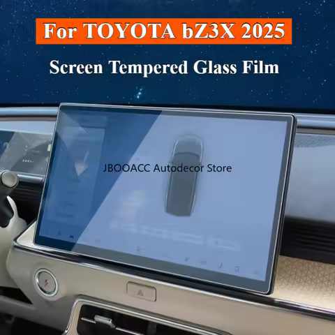 For TOYOTA bZ3X 2025 CAR LCD Touch Screen Navigation GPS Protection Dashboard Screen Tempered Glass
