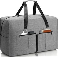 80L Duffle Bag for Travel (Gray)
