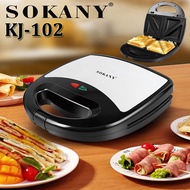Sokany KJ-102 Sandwich Toaster - 2-compartment toaster - Multi-function Sandwich toaster - Genuine p