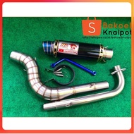 My Rl RED HONDA WAVE 125 EXHAUSTLEO/KRISS/DASH/EX5/LAGENDA