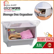 MallMart Elianware 1Pc Stack Box Drawer with Roller Kitchen Home Living Storage Box Organizer (32L)