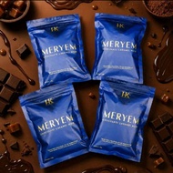 Meryem Chocolate Caramel Noir - Blue Packaging - 4 Pack - Rich Chocolate - Caramel Flavors - Premium