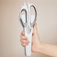 【全新】多功能厨房磁吸剪刀鋒利食物剪不鏽鋼剪雞剪骨刮魚鱗廚具開酒瓶專用烤肉剪肉廚剪kitchen knife