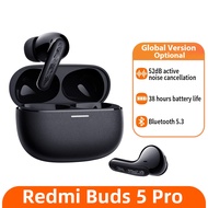 used Xiaomi Redmi Buds 5 Pro Global Version Optional 52dB Active Noise Cancellation Bluetooth 5.3 38