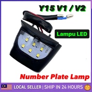 Y15 Y15ZR V1 V2 License Plate Lamp (LED) LAMPU NOMBOR PLATE EKOR BELAKANG LESEN LIGHT REAR FENDER NU