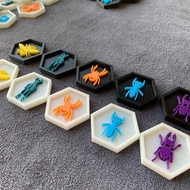 [Plastic] Hive Board Game: 3D Tile-Game Equipment Upgrade Kit