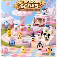 52TOYS Disney MINI Row Sitting Mickey Pooh Stitch Chip 'N' Dale Donald Duck Pluto Mystery Box Play O