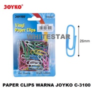Paper clip color joyko color clip/ (c-3100)
