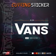 Vans Logo Cutting Sticker | Vans Logo Stickers