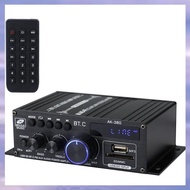 (JMTI) Ak380 800W 12V Power Amplifier Bluetooth Stereo Home Car BASS Audio Amp Music Player Car Spea