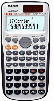 收！！！casio fx-50fh 2  DSE計算機