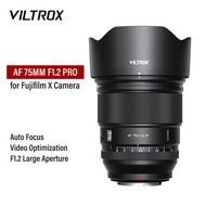 VILTROX 75mm F1.2 for Fuji X Sony E Nikon Z Lens Auto Focus Large Aperture Portrait APS-C Fujifilm X