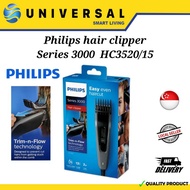 [SG SHOP SELLER] Philips hair clipper Series 3000  HC3520/15