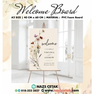 WELCOME BOARD | PAPAN SELAMAT DATANG A2 SIZE