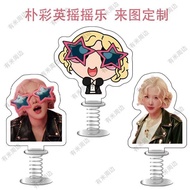 APT blackpink Rose new song APT cooperation song Q flying version police girl Acrylic spring