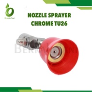 nozzle kabut tangki sprayer manual elektrik mesin TU26 14mm fleksibel spuyer halus axial flow nosel