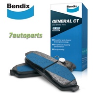 Bendix General CT Disc Brake Pad Rear (DB1278) - Proton Wira 1.6 1.8 Satria GTI 1.8