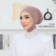 ALAYNA Inner Tali Berdagu | Scarf Anak Tudung Bertali Dagu Runcing Iner Skaf Ikat Belakang Anti Temb