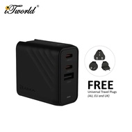 ADAM elements P67 GaN 67W 3-Port Fast Charging Wall Charger