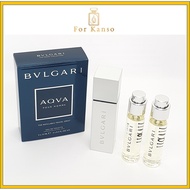 Bvlgari AQVA Pour Homme (3 x 15ml) - Refillable Spray