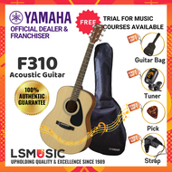 Yamaha F310 Acoustic Guitar 41 inch Full Size Yamaha Gitar Akustik Beginner Complete Package With Accessories Music instrument (F-310)