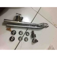 CB braces set, rear shock absorbers, CB rear shock absorbers, CB broken braces set