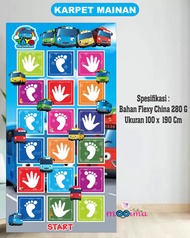 Hopschoot/gross motor skill/engklek modern mencocokan telapak tangan dan kaki