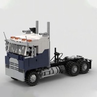 466錠 MOC Kenaiss LT-100 半拖車模組化積木 DIY 卡車模型益智遙控車玩具