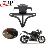 Motorcylce Accessories For Street Triple 765 RS 765RS License Plate Holder Bracket Tail Tidy Fender 